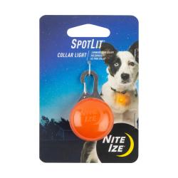 NiteIze SpotLit Collar Light Orange