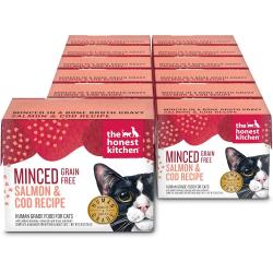 Honest Kitchen Cat Minced Grain-Free Salmon Cod 2.8oz