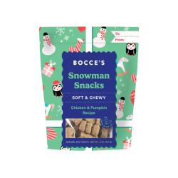 Bocce's Bakery Soft Chews Snowman Snacks 6oz