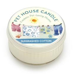 Pet House Mini Candle Sunwashed Cotton