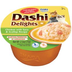Inaba Dashi Delights Chicken, Tuna, & Scallop Recipe 2.5oz