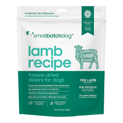 Smallbatch Dog Freeze-Dried Lamb 14oz