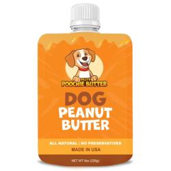 Poochie Butter Peanut Butter Pouch 8oz