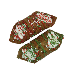 Preppy Puppy Christmas Cannoli