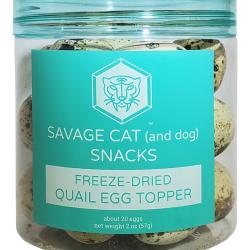 Savage Cat FD Quail Egg Topper 2oz