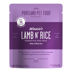 Portland Pet Winnie's Lamb n' Rice 9oz
