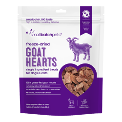 Smallbatch Freeze-Dried Heart - Goat 3oz