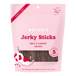 Bocce's Bakery Beef Jerky Sticks 4oz