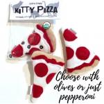 Miso Handmade Cat Toy Catnip Pizza