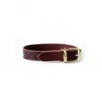 EuroDog Elegant Collar Burgundy Small