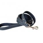 EuroDog Traditional Leash Navy 6' Long 5/8