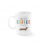 Fringe Studio Montana Mug Dogs and Coffee