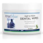 TrueBlue Fast and Fresh Dental Wipes 50count