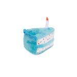 ZippyPaws Birthday Cake Slice Blue