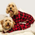 FabDog Flannel PJs Buffalo Size 10