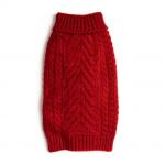 FabDog Chunky Turtleneck Red