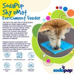 Soda Pup Lick Mat Sky Blue
