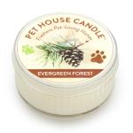 Pet House Mini Candle Evergreen Forest