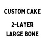 Large 2-Layer Custom Cake