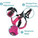 Gooby Escape-Free Sport Harness Black