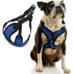 Gooby Comfort X Step In Lite Harness Blue Medium