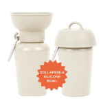 Springer Flip Travel Bottle Beige 20oz