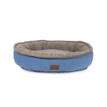Carolina Pet Microfiber & Berber Comfy Cup Blue