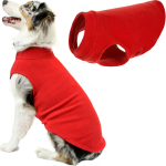 Gooby Stretch Fleece Red XS