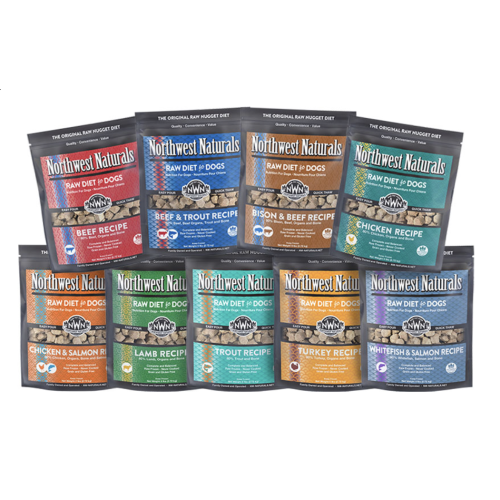 Frozen Raw Nuggets - Bison & Beef 6lb