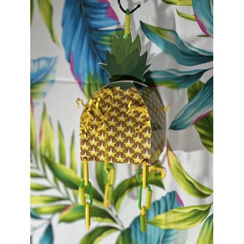 Pineapple Foraging Box Bird Toy