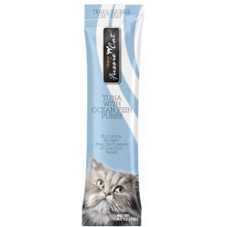Fussie Cat Puree Lickable Cat Treat - Tuna with Oceanfish