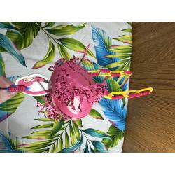 Flamingo Foraging Box Bird Toy