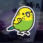 Vinyl Stickers - Budgies/Parakeets