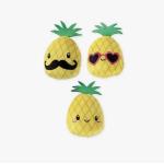 3 Piece Small Dog Toy Set - Pineapple 3 Piece Small Dog Toy Set - Pineapple