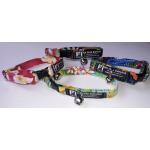 Hawaiian Adjustable Cat Collar with Safety Buckle and Bell