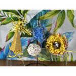 Tropical Foot Toy 4pk Bird Toy