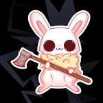 Axe Bunny Sticker