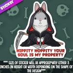 Hippity Hoppity Sticker