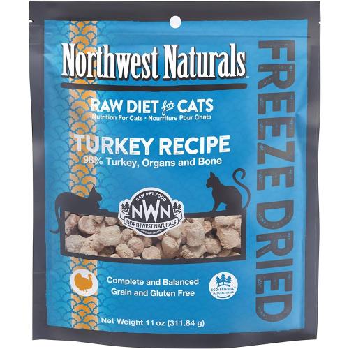 NWN Cat FD Turkey Nibbles 11oz