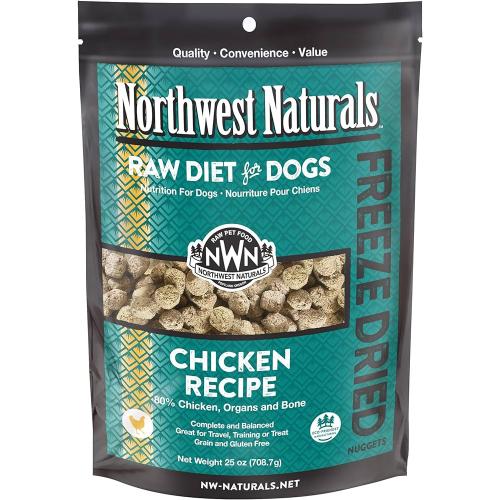 NORTHWEST NATURALS FREEZE DRIED NUGGETS CHICKEN 25oz