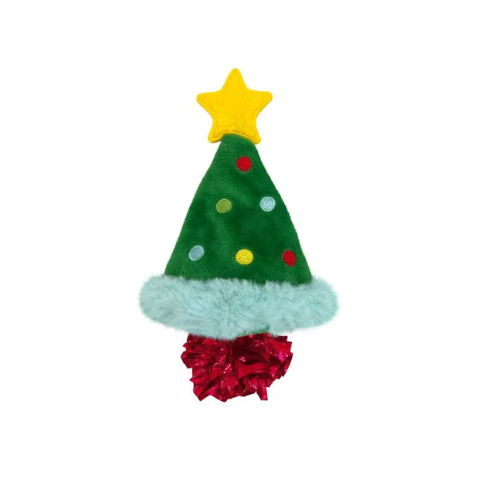 Kong Cat Crackles Xmas Tree Toy