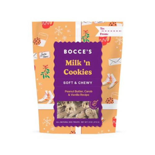 Bocce's Soft & Chewy Milk & Cookies 6z