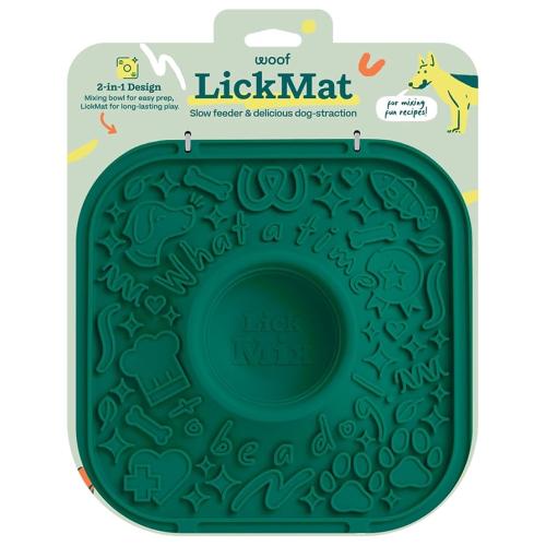 WOOF LICKMAT GREEN