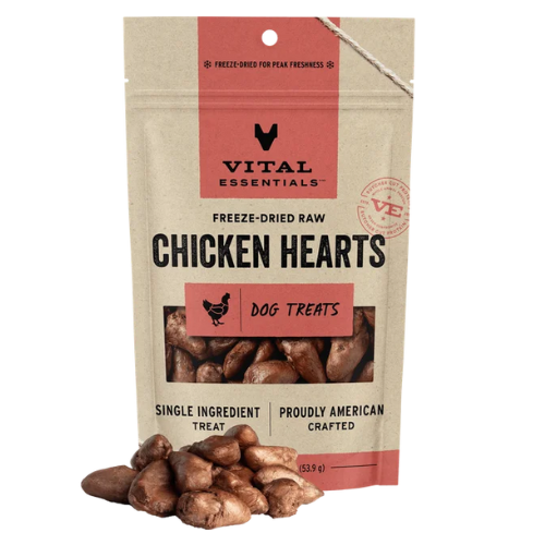 VITAL ESSENTIALS FD CHICKEN HEARTS 1.9oz