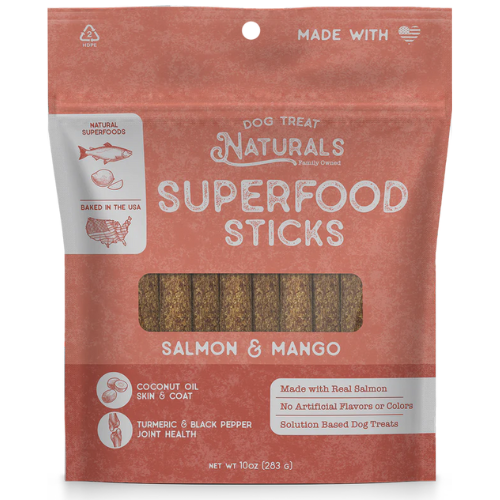 SUPERFOOD STICKS SALMON & MANGO 10OZ