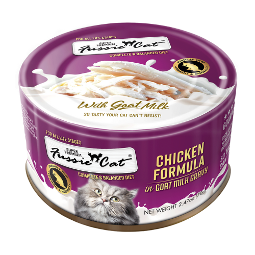 Fussie Cat Chicken & Goats Milk 2.47oz