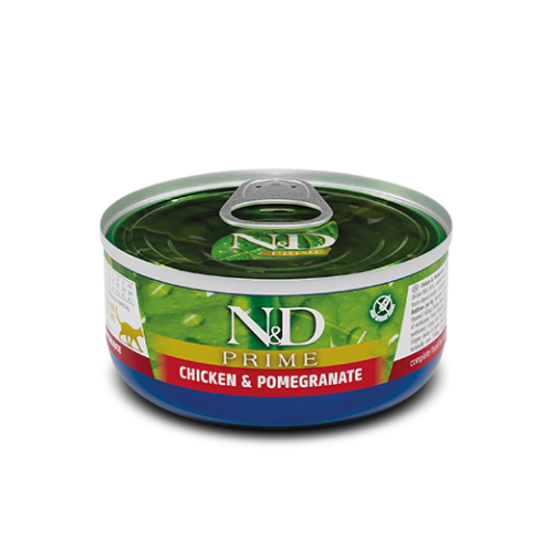 FARMINA CAT N&D CHICKEN & POMEGRANATE 2.8oz