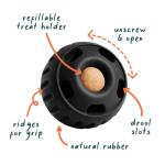 WOOF PUPSICLE POWER CHEWER BLACK LARGE