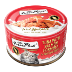 Fussie Cat Tuna w Salmon & Goats Milk 2.47oz