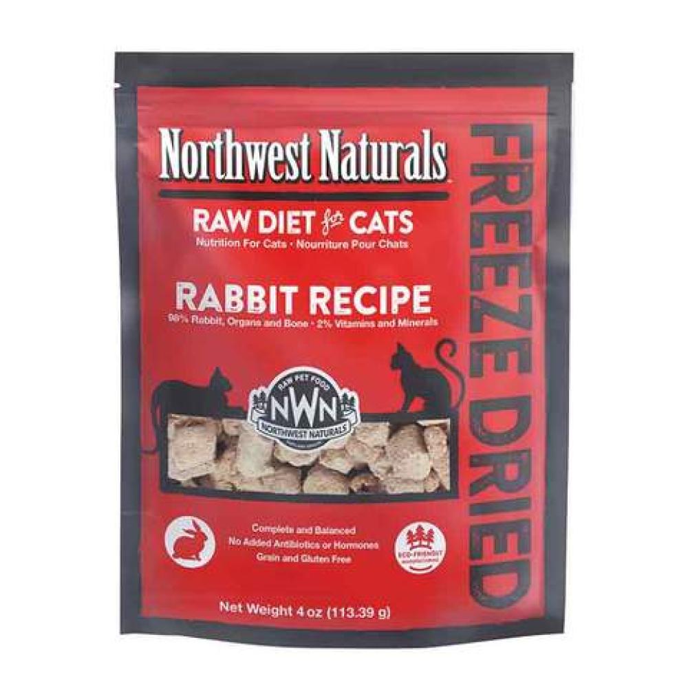 NWN Cat FD Rabbit Nibbles 11oz NWN Cat FD Rabbit Nibbles 11oz